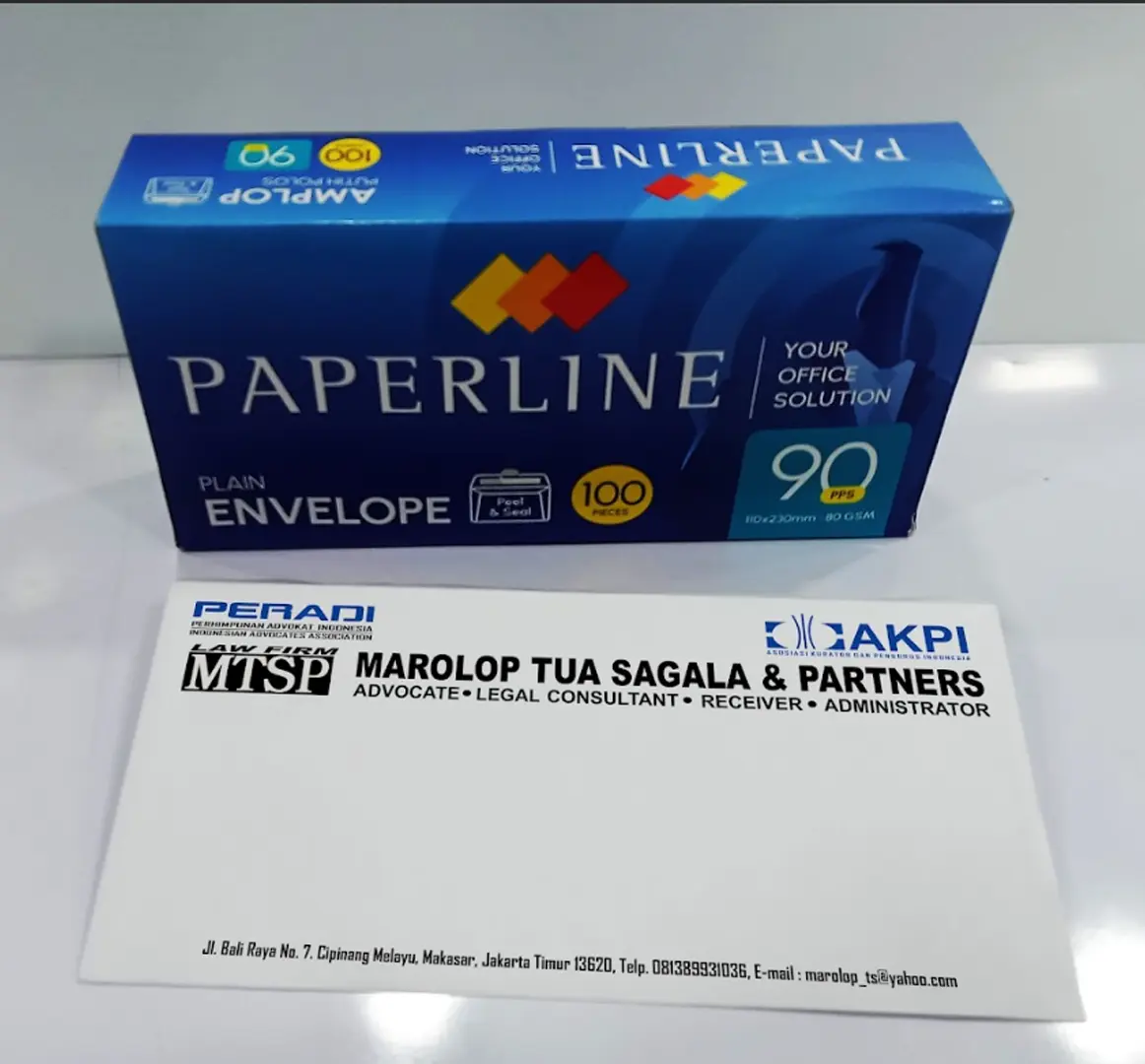 Pembuatan Amplop Bisa Custom