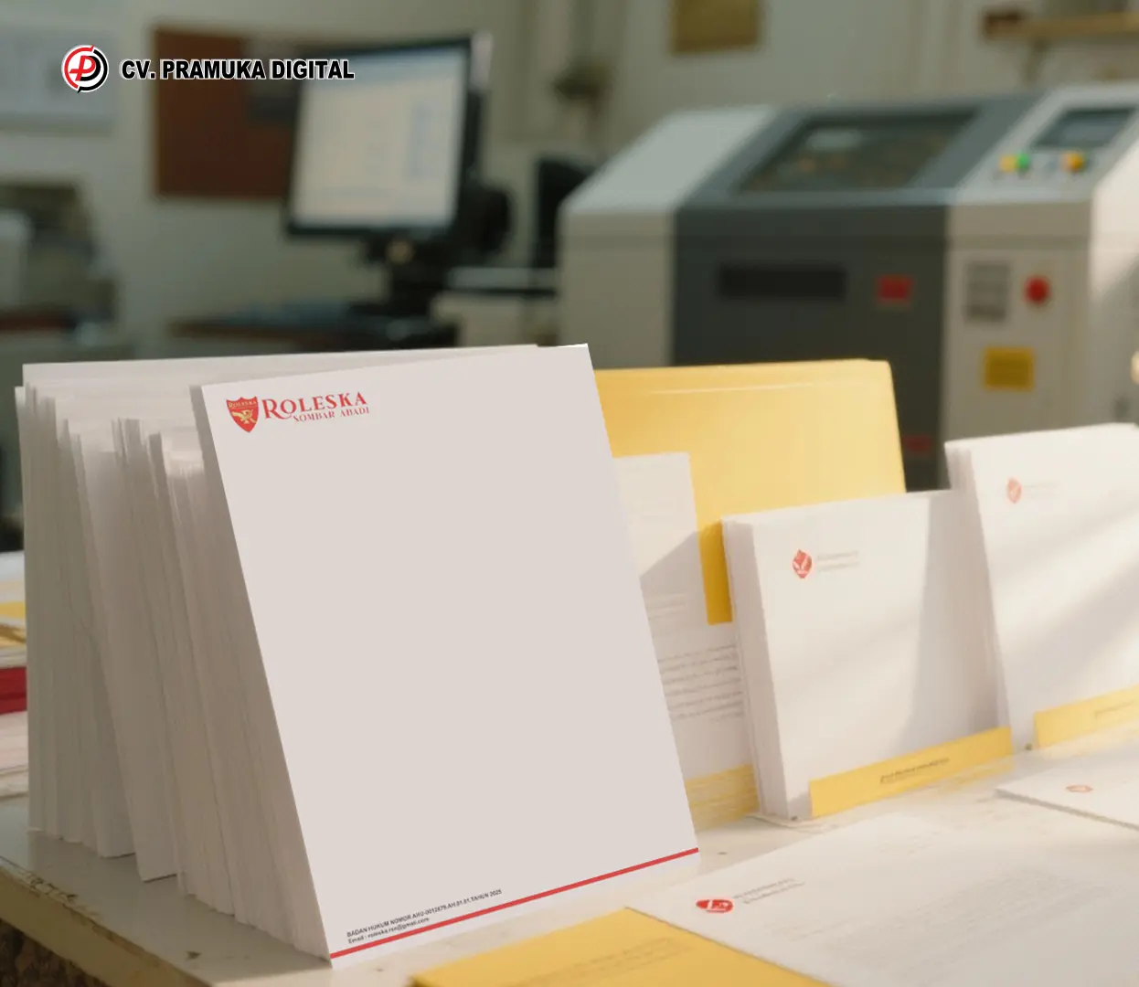 Pembuatan Kop Surat Bisa Custom