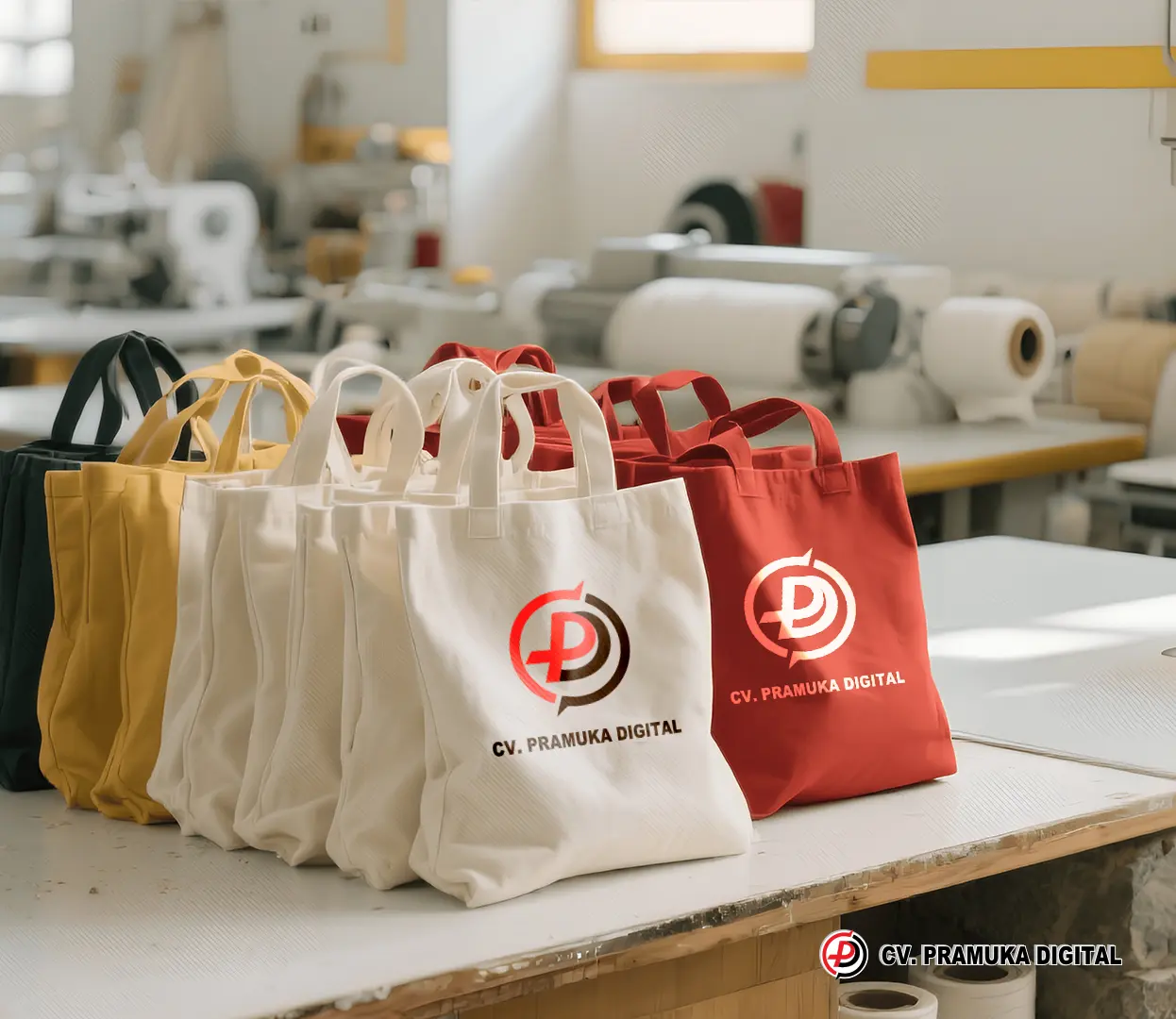 Pembuatan Tottebag Bisa Custom