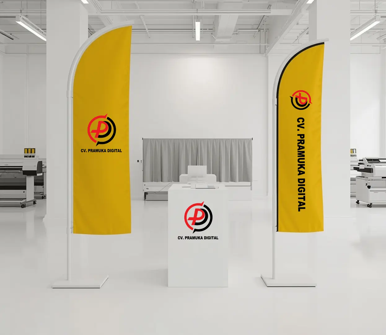 Pembuatan Umbul-Umbul Bisa Custom