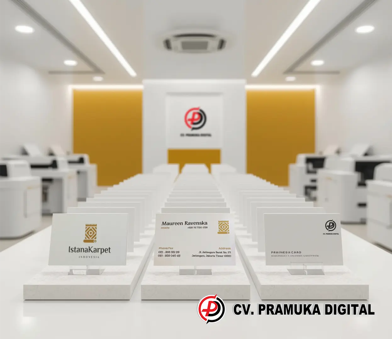 Pembuatan Kartu Nama Bisa Custom