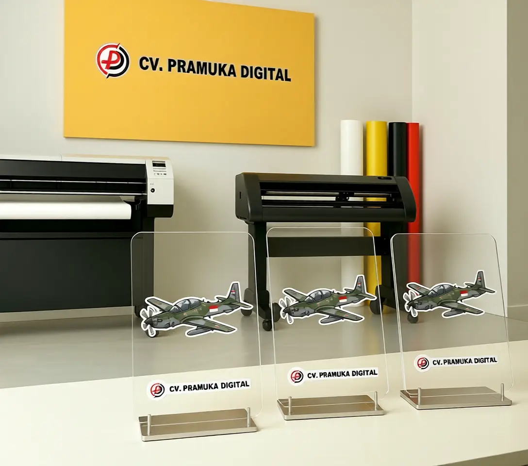 Layanan Cetak Die Cut Sticker Custom